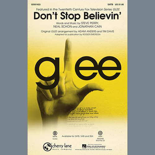 Journey, Don't Stop Believin' (arr. Roger Emerson), SATB