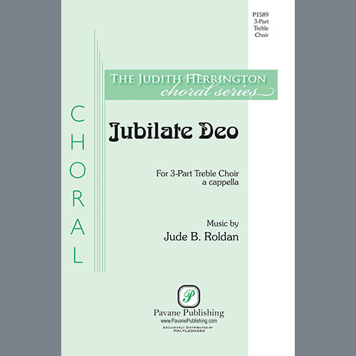 Jude B. Roldan, Jubilate Deo, 3-Part Mixed Choir