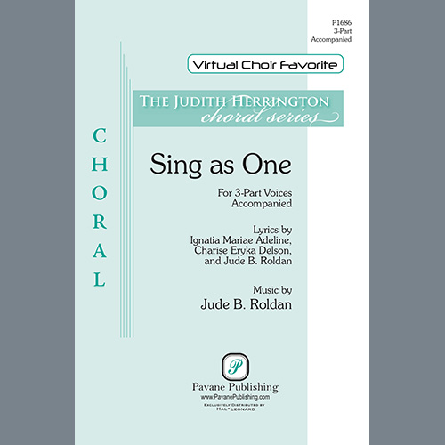 Jude Roldan, Sing as One, 3-Part Mixed Choir