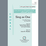 Download Jude Roldan Sing as One sheet music and printable PDF music notes