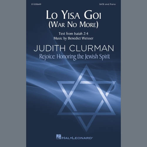 Judith Clurman, Lo Yisa Goi, SATB Choir