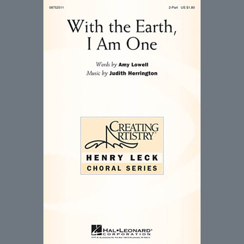 Judith Herrington, With The Earth, I Am One, 2-Part Choir