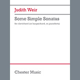 Download Judith Weir Some Simple Sonatas sheet music and printable PDF music notes