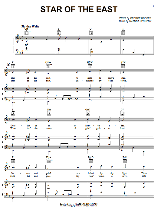 Judy Garland Star Of The East Sheet Music Notes & Chords for Ukulele with strumming patterns - Download or Print PDF