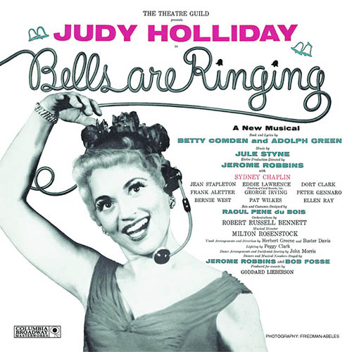 Jule Styne, Bells Are Ringing, Piano, Vocal & Guitar (Right-Hand Melody)