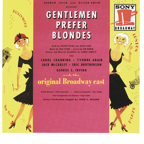 Jule Styne, Diamonds Are A Girl's Best Friend (from Gentlemen Prefer Blondes Musical), Vocal Pro + Piano/Guitar