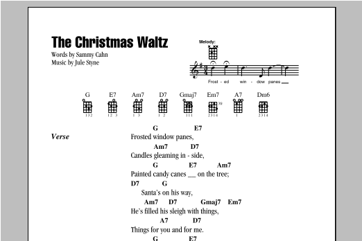 Jule Styne The Christmas Waltz Sheet Music Notes & Chords for Piano Solo - Download or Print PDF