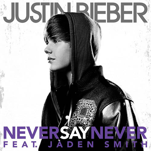 Justin Bieber, Never Say Never, Piano (Big Notes)