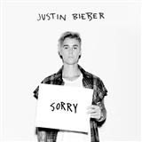 Download Justin Bieber Sorry (piano version) sheet music and printable PDF music notes