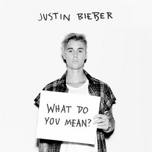 Justin Bieber, What Do You Mean?, Piano, Vocal & Guitar (Right-Hand Melody)