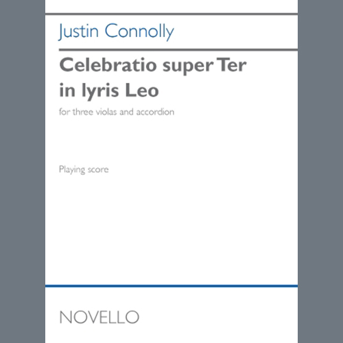 Justin Connolly, Celebratio super Ter in lyris Leo, Op. 29/II (Playing Score), String Ensemble