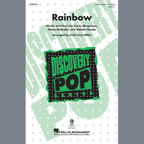 Kacey Musgraves, Rainbow (arr. Cristi Cary Miller), 3-Part Mixed Choir