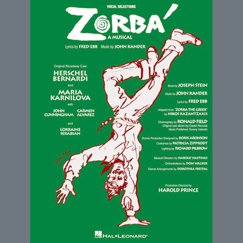 Kander & Ebb, Only Love (from Zorba), Piano & Vocal