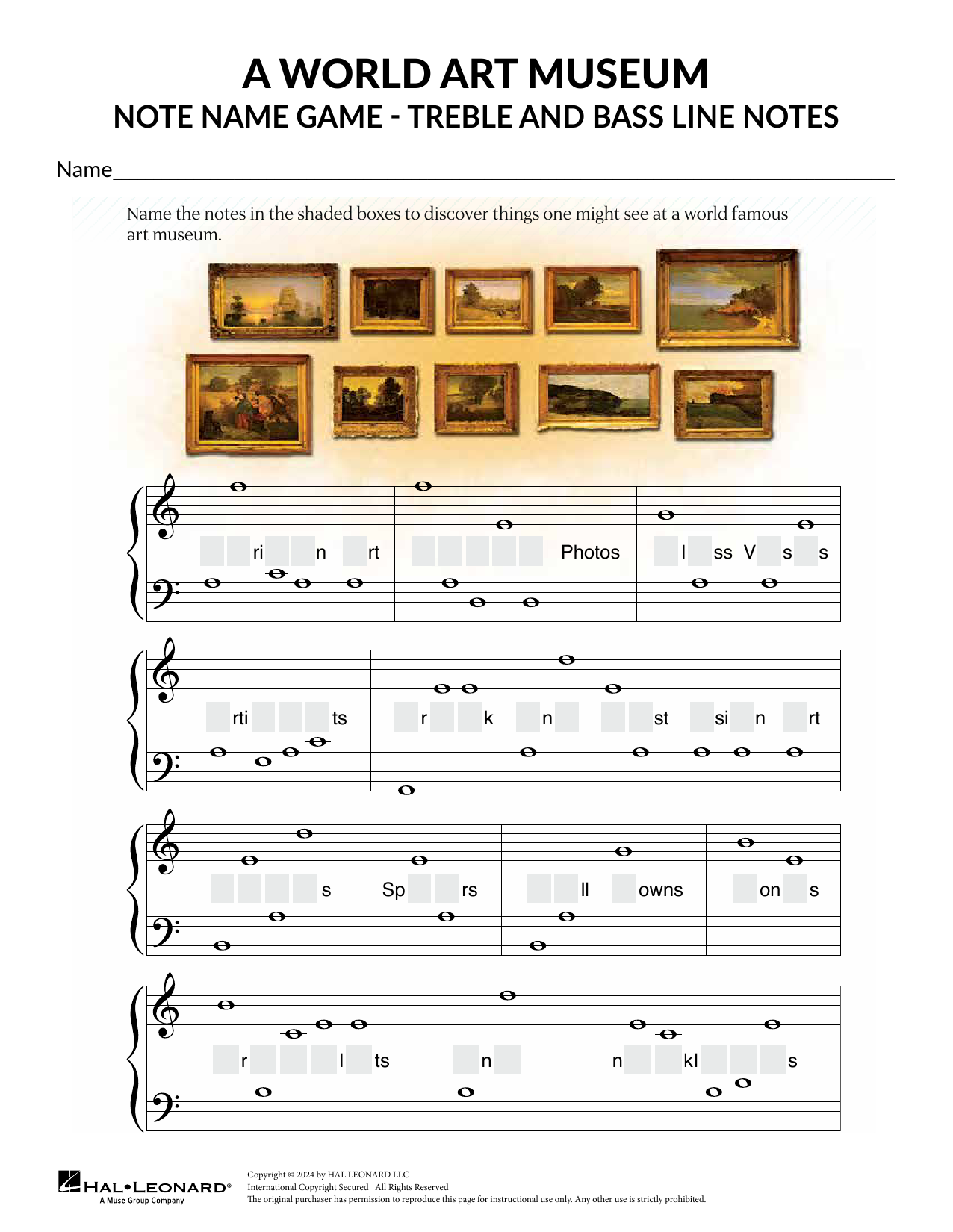 Karen Harrington Treble and Bass Line Notes Sheet Music Notes & Chords for Theory Worksheet - Download or Print PDF Karen Harrington Treble and Bass Line Notes Sheet Music Notes & Chords for Theory Worksheet - Download or Print PDF