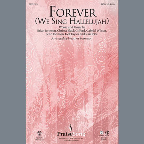 Kari Jobe, Forever (We Sing Hallelujah) (arr. Heather Sorenson), SATB