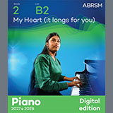 Download Kathleen Feenstra My Heart (it longs for you) (Grade 2, list B2, from the ABRSM Piano Syllabus 2027 & 2028) sheet music and printable PDF music notes