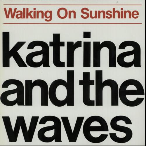 Katrina & The Waves, Walking On Sunshine, Piano, Vocal & Guitar (Right-Hand Melody)
