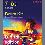 Download Kaz Rodriguez Sahara (Grade 7, list B3, from the ABRSM Drum Kit Syllabus 2024) sheet music and printable PDF music notes