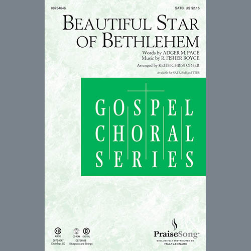 Keith Christopher, Beautiful Star Of Bethlehem, SATB