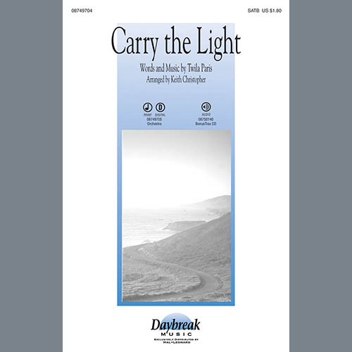 Keith Christopher, Carry The Light, SATB