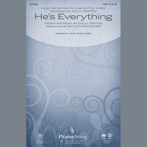 Keith Christopher, He's Everything - Alto Sax, Choir Instrumental Pak