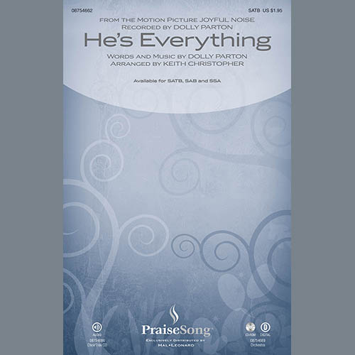 Keith Christopher, He's Everything - Double Bass, Choir Instrumental Pak