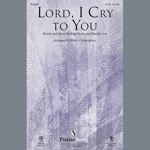 Keith Christopher, Lord, I Cry To You - Flute, Choir Instrumental Pak