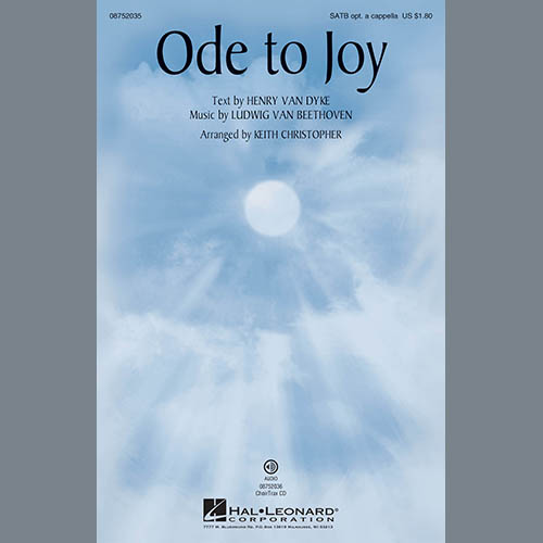 Keith Christopher, Ode To Joy, SATB