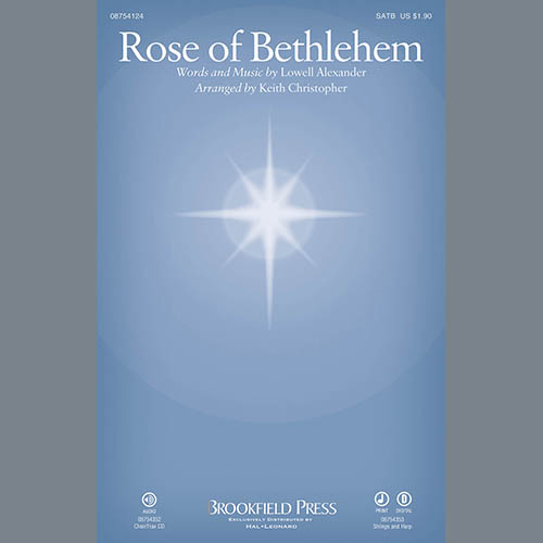 Keith Christopher, Rose Of Bethlehem - Viola, Choir Instrumental Pak