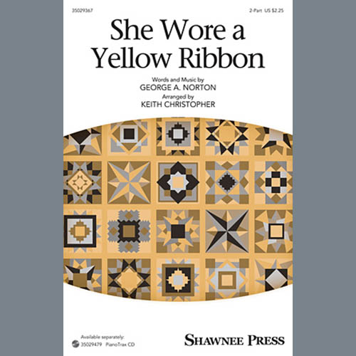 Keith Christopher, She Wore A Yellow Ribbon, 2-Part Choir