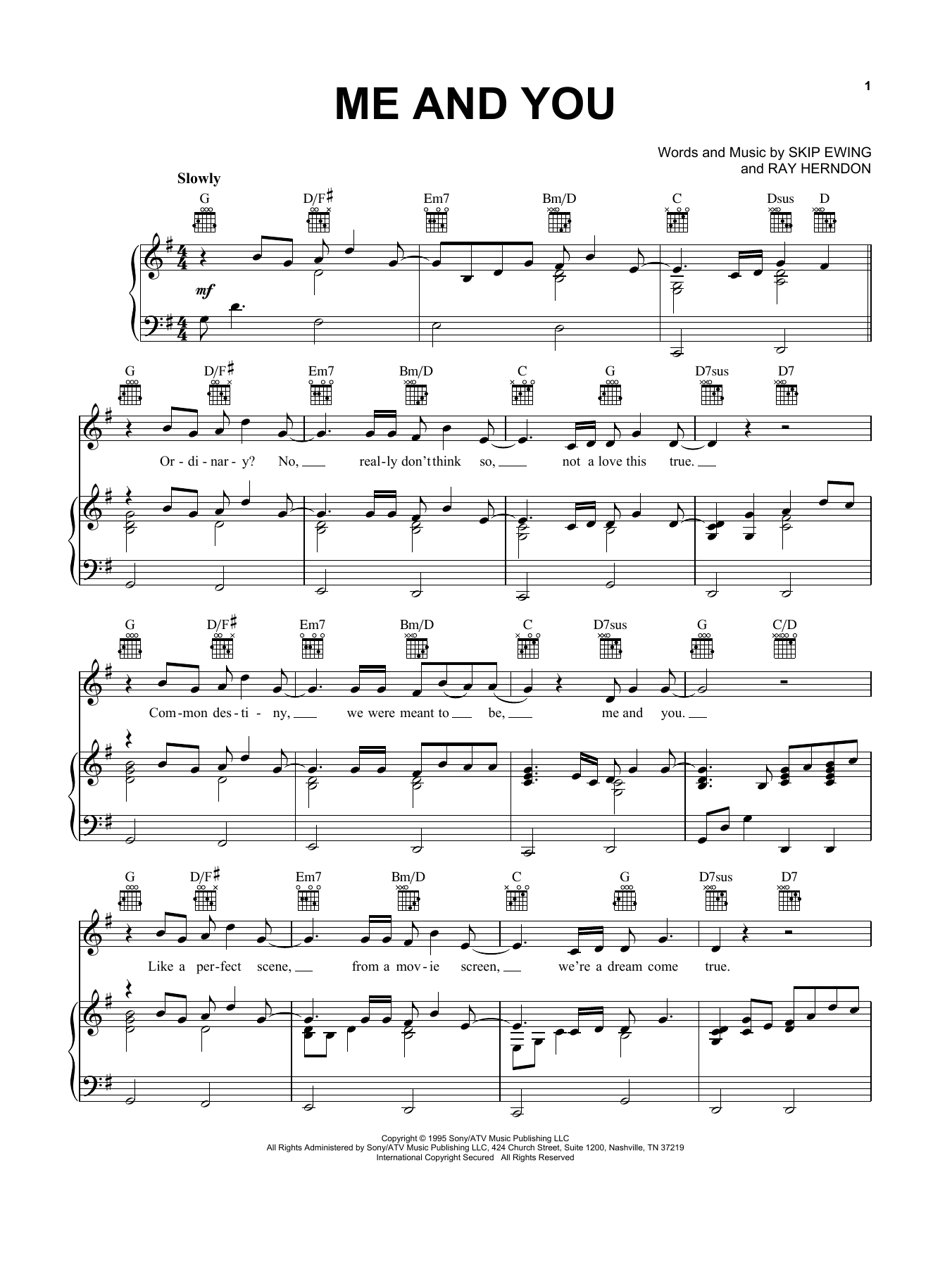 Kenny Chesney Me And You Sheet Music Notes & Chords for Easy Guitar Tab - Download or Print PDF