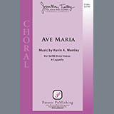 Download Kevin A. Memley Ave Maria sheet music and printable PDF music notes