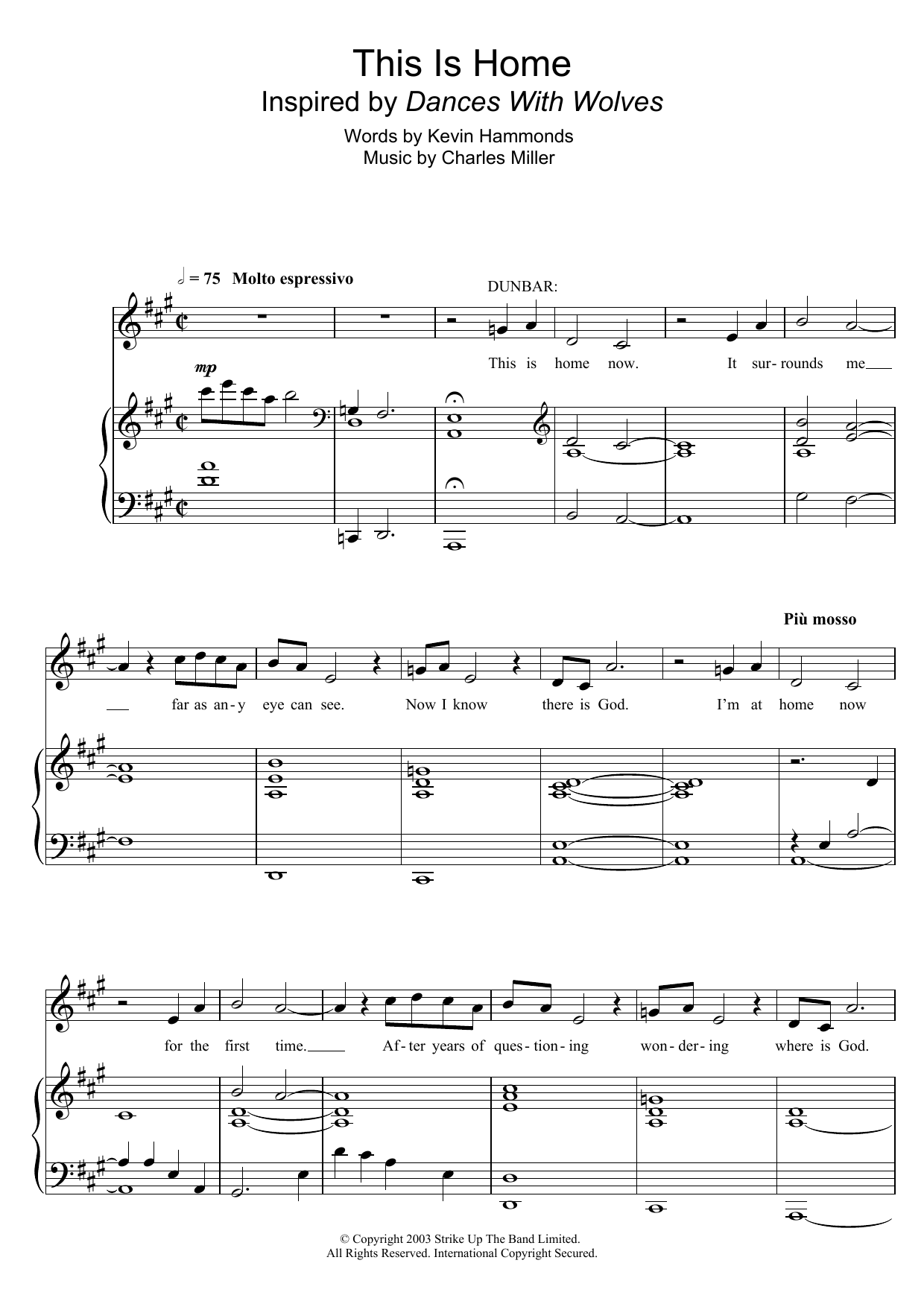 Kevin Hammonds This Is Home Sheet Music Notes & Chords for Piano & Vocal - Download or Print PDF