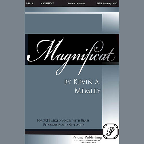 Kevin Memley, Magnificat (Brass and Percussion) (Parts) - Bb Trumpet 3,4, Choir Instrumental Pak