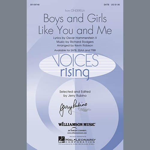 Kevin Robison, Boys And Girls Like You And Me, SATB