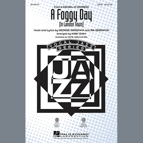 Kirby Shaw, A Foggy Day (In London Town), SAB Choir