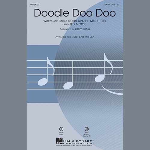 Kirby Shaw, Doodle Doo Doo - Bass, Choir Instrumental Pak