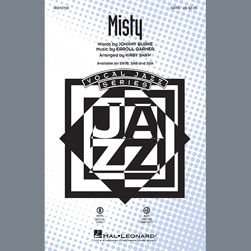 Kirby Shaw, Misty, SATB