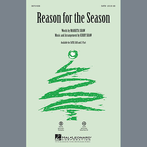Kirby Shaw, Reason For The Season, 2-Part Choir