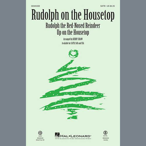 Kirby Shaw, Rudolph On The Housetop, SATB Choir