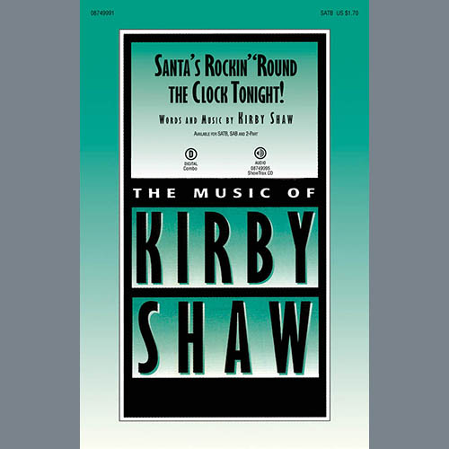 Kirby Shaw, Santa's Rockin' 'Round The Clock Tonight!, 2-Part Choir