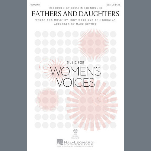 Kristen Chenoweth, Fathers And Daughters (arr. Mark Brymer), SSA