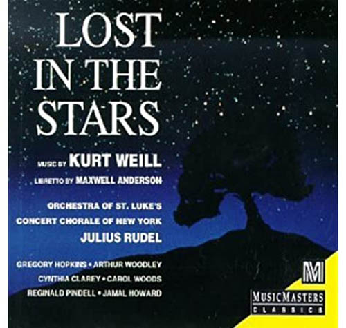 Kurt Weill, Lost In The Stars, Melody Line, Lyrics & Chords