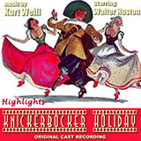 Download Kurt Weill The One Indispensable Man (from Knickerbocker Holiday) sheet music and printable PDF music notes