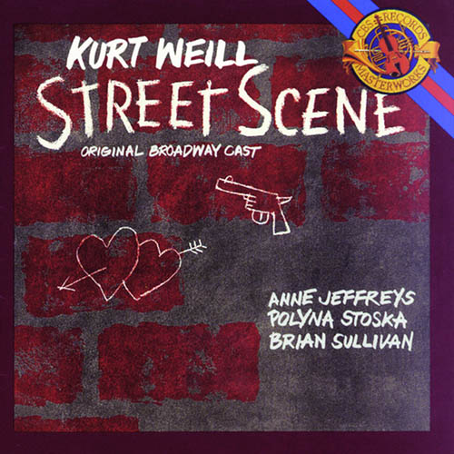 Kurt Weill, What Good Would The Moon Be? (from Street Scene), Piano, Vocal & Guitar Chords (Right-Hand Melody)