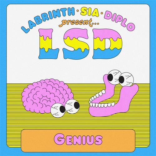 Labrinth, Sia & Diplo, Genius, Piano, Vocal & Guitar (Right-Hand Melody)