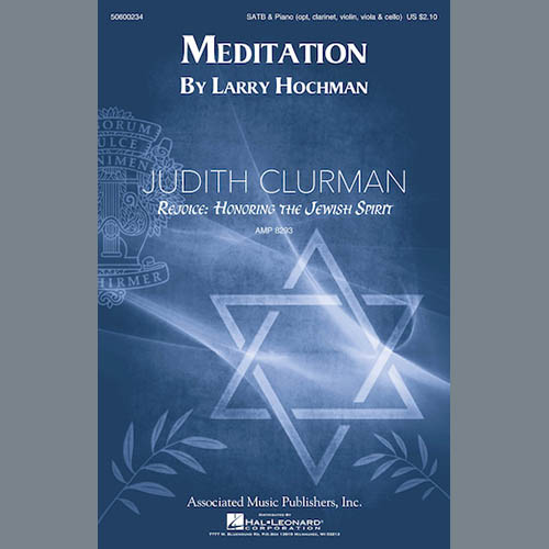 Larry Hochman, Meditation, SATB