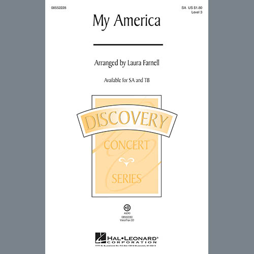 Laura Farnell, My America (Choral Medley), 2-Part Choir