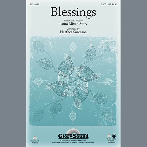 Laura Story, Blessings (arr. Heather Sorenson), SAB