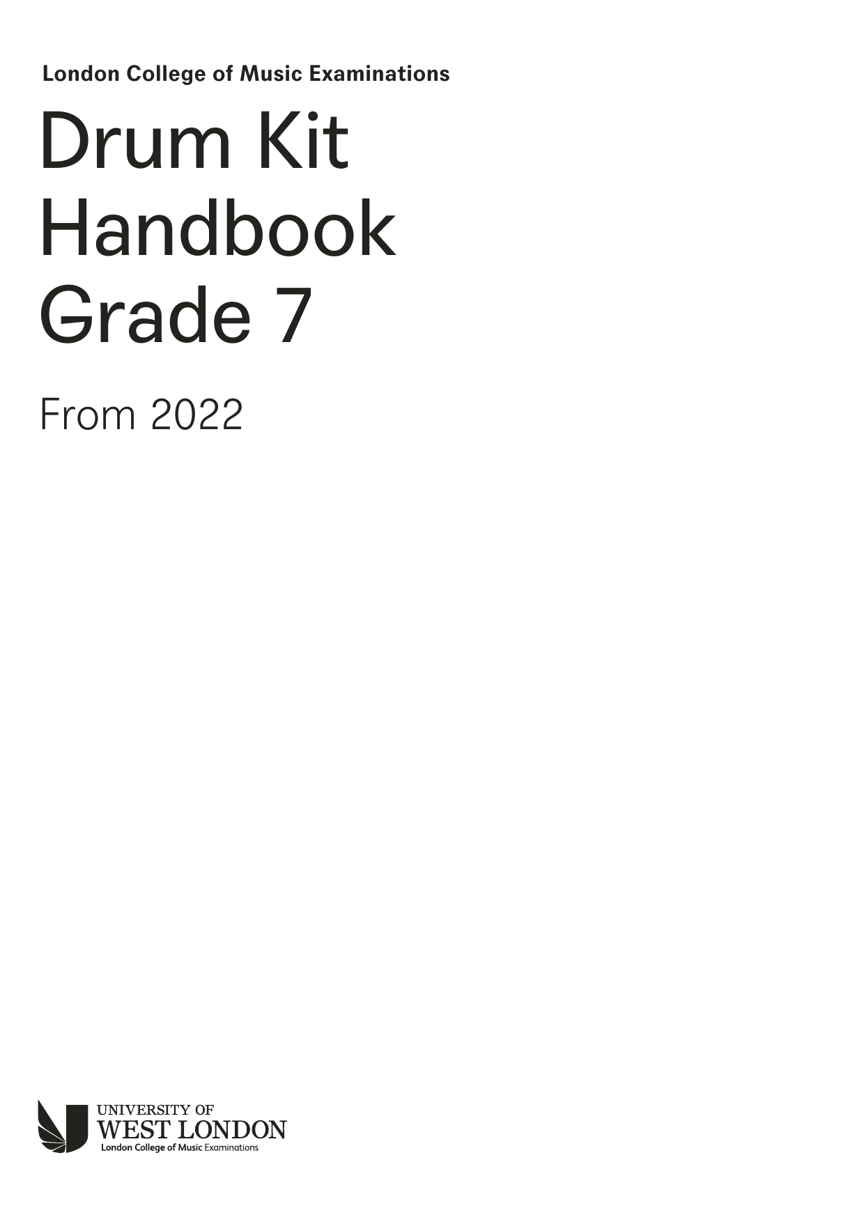 LCME LCME Drum Kit Handbook 2022: Grade 7 Sheet Music Notes & Chords for Instrumental Method - Download or Print PDF